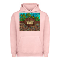 Pigment Salmon preview custom cactus and sunflowers leopard turquoise Urban Hoodie - Artiststas