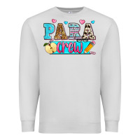 Dove Grey para crew Premium Sweatshirt - Zillion Design Studio