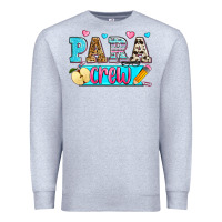 Heather Grey para crew Premium Sweatshirt - Zillion Design Studio