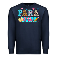 Navy para crew Premium Sweatshirt - Zillion Design Studio
