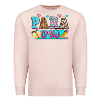 Pale Pink para crew Premium Sweatshirt - Zillion Design Studio