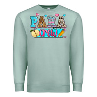 Seafoam para crew Premium Sweatshirt - Zillion Design Studio