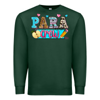 Sports Green para crew Premium Sweatshirt - Zillion Design Studio