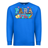 True Royal para crew Premium Sweatshirt - Zillion Design Studio
