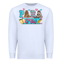 White para crew Premium Sweatshirt - Zillion Design Studio