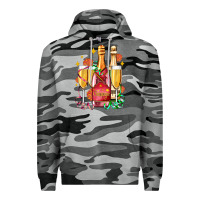 Slate Camo new year party champagne Premium Hoodie - AdoDesignShop
