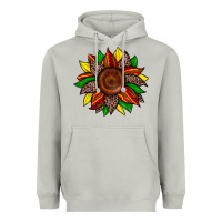 Moon Dust juneteenth leopard sunflower Heavyweight Hoodie - Zillion Design Studio