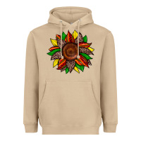 Mushroom juneteenth leopard sunflower Heavyweight Hoodie - Zillion Design Studio