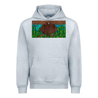 Heather Grey western cactus leopard and turquoise custom nametext license plate Urban Hoodie - Artiststas