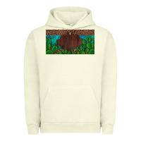 Pigment Pistachio western cactus leopard and turquoise custom nametext license plate Urban Hoodie - Artiststas