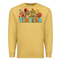 Antique Gold p.e. teacher Premium Sweatshirt - Zillion Design Studio