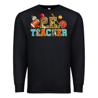 Black p.e. teacher Premium Sweatshirt - Zillion Design Studio
