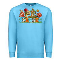 Ocean Blue p.e. teacher Premium Sweatshirt - Zillion Design Studio