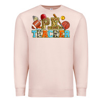 Pale Pink p.e. teacher Premium Sweatshirt - Zillion Design Studio