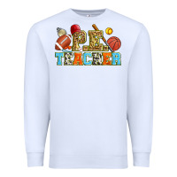White p.e. teacher Premium Sweatshirt - Zillion Design Studio