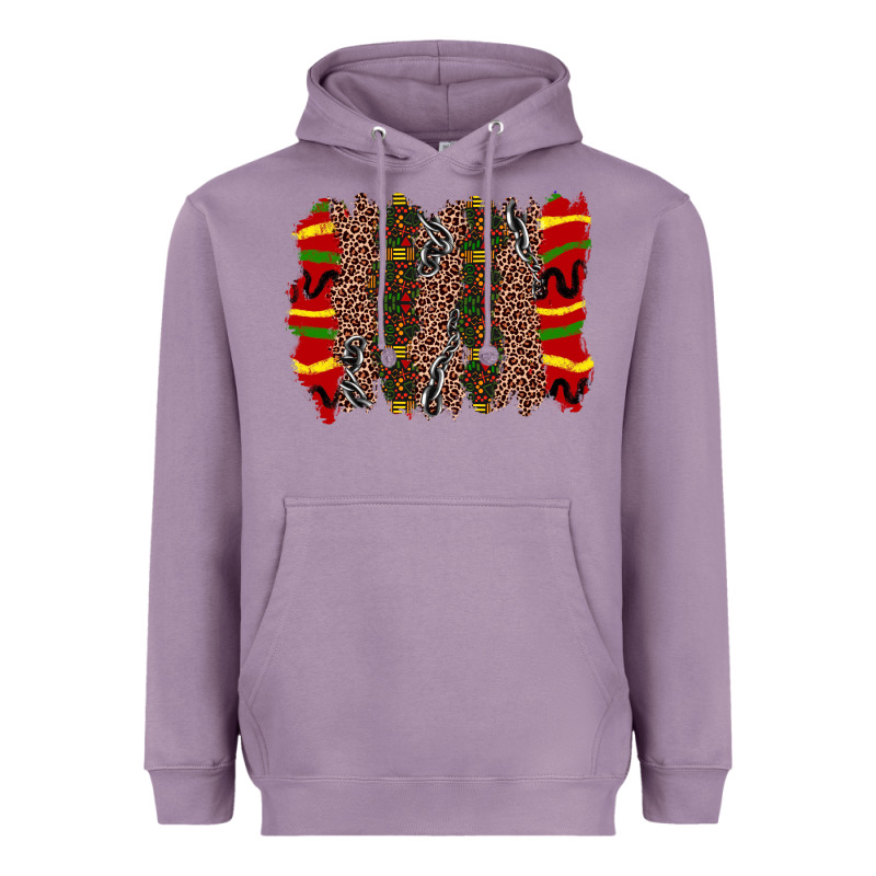 Juneteenth Brushstroke Heavyweight Hoodie by Zillion Design Studio | Teevron