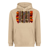 Mushroom juneteenth brushstroke Heavyweight Hoodie - Zillion Design Studio