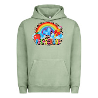 Pigment Oil Green back to school pre school 3200x2400 Urban Hoodie - AdoDesignShop
