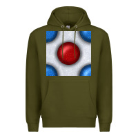Army Green Glitter 4th Of July Seamless Pattern Premium Hoodie - BundleAndBundleShop