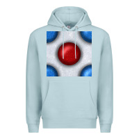 Blue Mist Glitter 4th Of July Seamless Pattern Premium Hoodie - BundleAndBundleShop