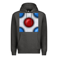 Charcoal Heather Glitter 4th Of July Seamless Pattern Premium Hoodie - BundleAndBundleShop