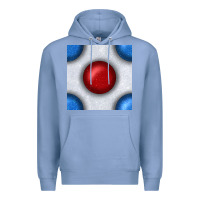 Colony Blue Glitter 4th Of July Seamless Pattern Premium Hoodie - BundleAndBundleShop