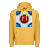 Mustard Glitter 4th Of July Seamless Pattern Premium Hoodie - BundleAndBundleShop