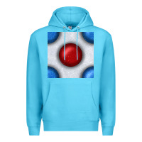 Ocean Blue Glitter 4th Of July Seamless Pattern Premium Hoodie - BundleAndBundleShop