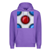 Purple Glitter 4th Of July Seamless Pattern Premium Hoodie - BundleAndBundleShop