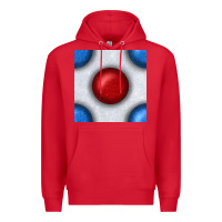 Red Glitter 4th Of July Seamless Pattern Premium Hoodie - BundleAndBundleShop