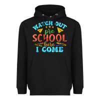 Black watch out pre school here i come Heavyweight Hoodie - texasbilliewilder