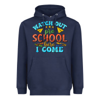 Navy watch out pre school here i come Heavyweight Hoodie - texasbilliewilder
