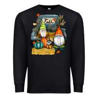 Black farm truck autumn gnomes Premium Sweatshirt - RanaPortraitStore