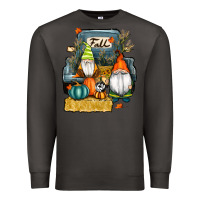 Smoke farm truck autumn gnomes Premium Sweatshirt - RanaPortraitStore