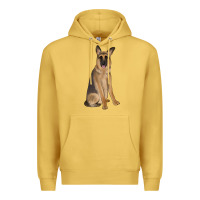 Antique Gold german shepherd Premium Hoodie - JahusDesignShop