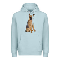 Blue Mist german shepherd Premium Hoodie - JahusDesignShop