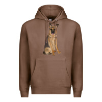 Chestnut german shepherd Premium Hoodie - JahusDesignShop