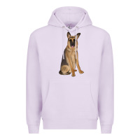 Lilac german shepherd Premium Hoodie - JahusDesignShop
