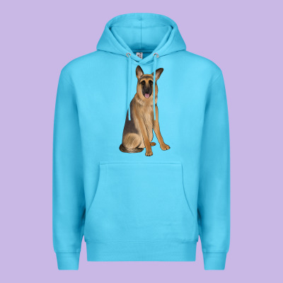 German Shepherd Premium Hoodie Designed By Jahusdesignshop