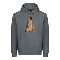 Rock german shepherd Premium Hoodie - JahusDesignShop