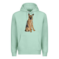 Seafoam german shepherd Premium Hoodie - JahusDesignShop