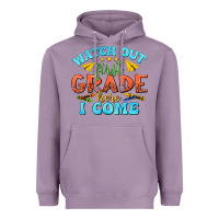 Watch Out First Grade Here I Come Heavyweight Hoodie | Teevron