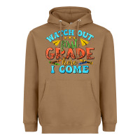 Toasted Coconut watch out first grade here i come Heavyweight Hoodie - texasbilliewilder