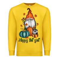 Lemon happy fall y'all gnome Premium Sweatshirt - RanaPortraitStore