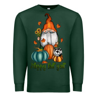 Sports Green happy fall y'all gnome Premium Sweatshirt - RanaPortraitStore