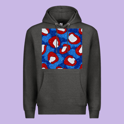 Glitter 4th Of July Seamless Pattern 8 Premium Hoodie Designed By Bundleandbundleshop