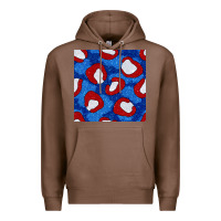 Chestnut glitter 4th of july seamless pattern 8 Premium Hoodie - BundleAndBundleShop