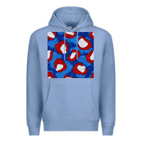 Colony Blue glitter 4th of july seamless pattern 8 Premium Hoodie - BundleAndBundleShop