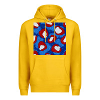 Lemon glitter 4th of july seamless pattern 8 Premium Hoodie - BundleAndBundleShop