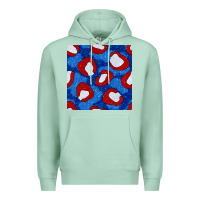 Seafoam glitter 4th of july seamless pattern 8 Premium Hoodie - BundleAndBundleShop